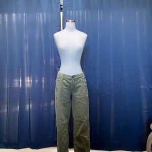 J. Crew Colored Toothpick Denim.